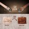 ELW Belt Blanks Strips/Straps 8/9 oz. (3.2-3.6mm) Thickness Size 3/4"x60" Full Grain Import Natural Cowhide Vegetable Tanned Leather for Tooling, Engraving, Embossing, Molding, & Dyeing